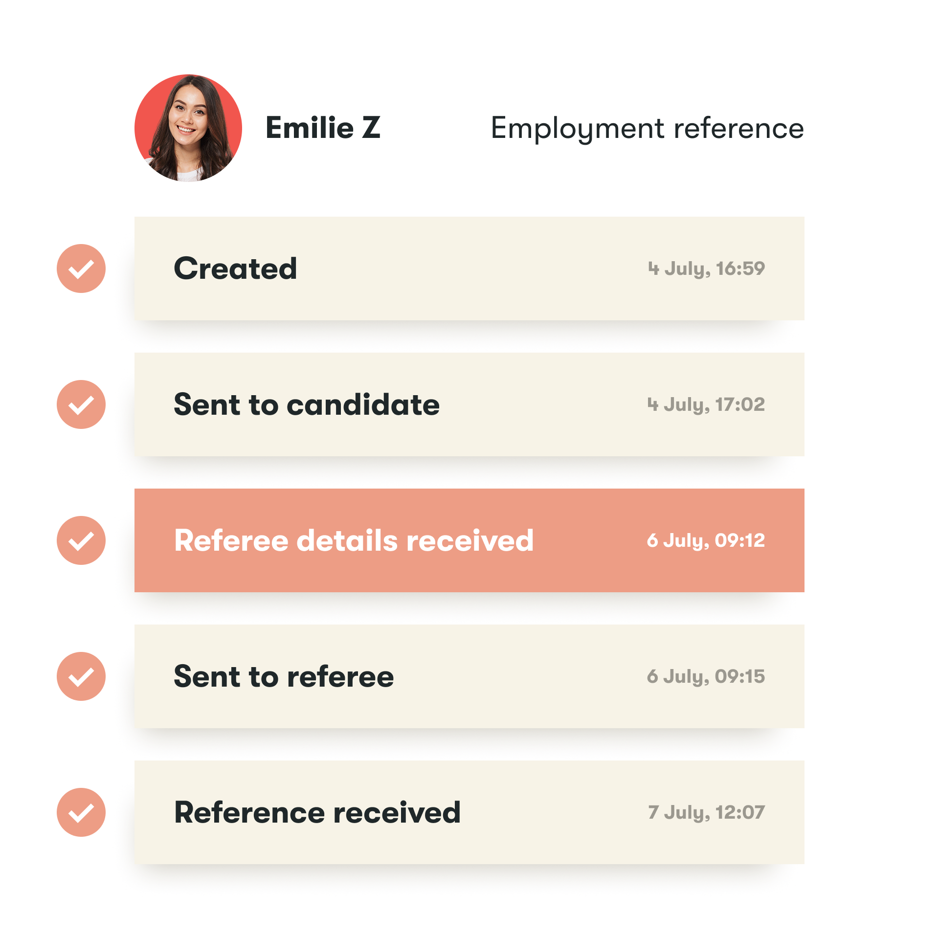 Reference checks in Pinpoint